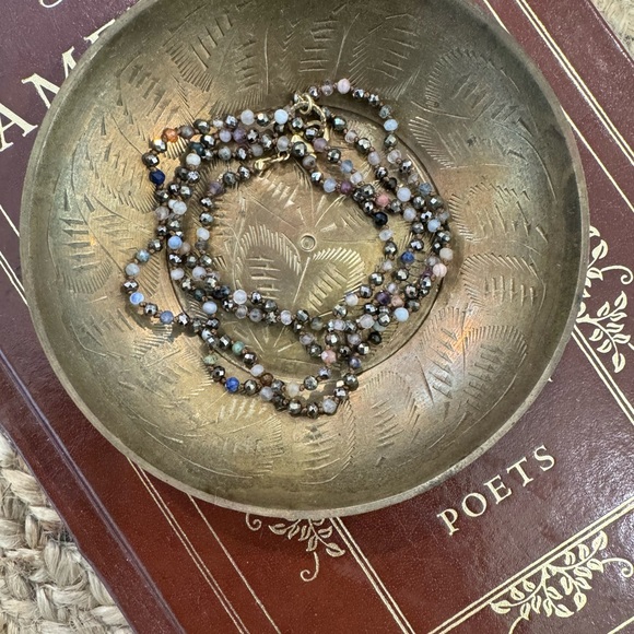 Handmade hand knotted long wrap bracelet - Picture 8 of 8